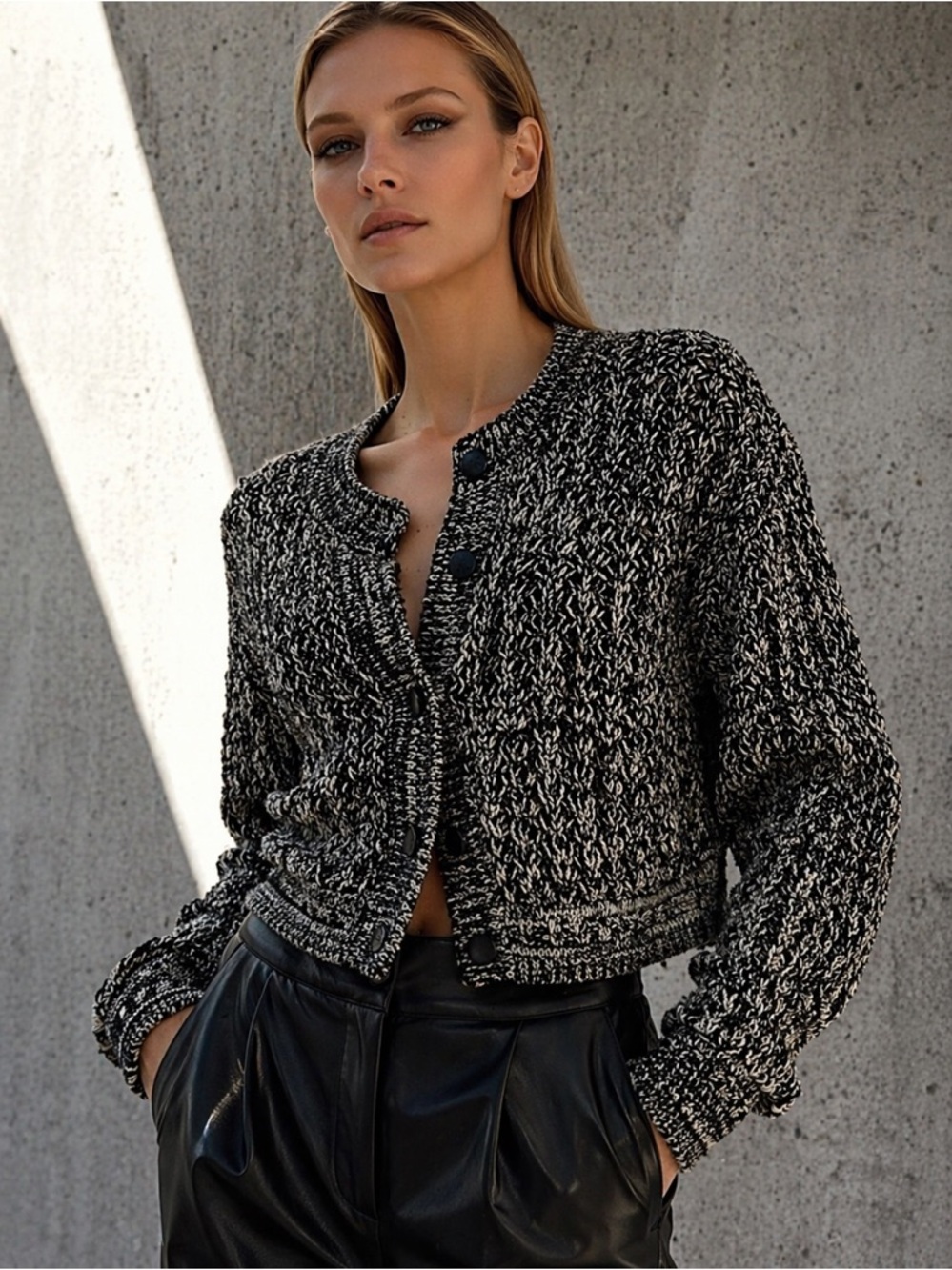 Garcia Soft Open Knit Cardigan NWOT